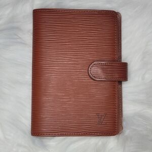 ❌SOLD❌Louis Vuitton Epi Leather Ring Agenda PM in Kenyan Fawn